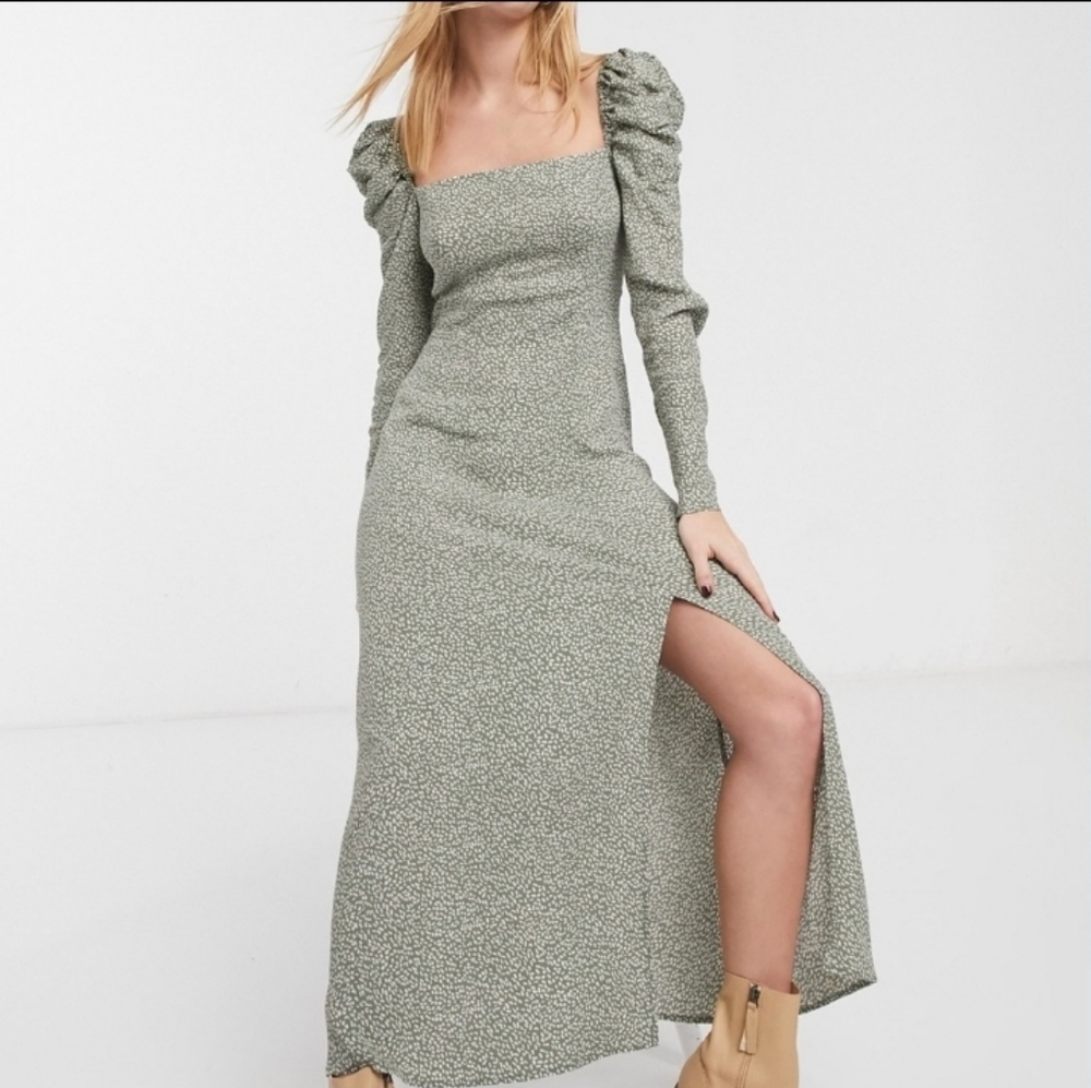 & Other Stories Puff Sleeve Dress